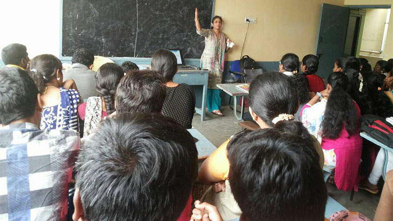 Conducted awareness program on Prevention of Cerebral Palsy for college staff and students.