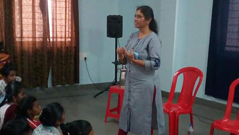 Conducted an awareness program on Prevention of cerebral palsy at Abalashrama