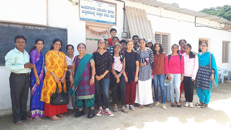 International Cerebral Palsy Day (6th October), visited Antaragange Education Society